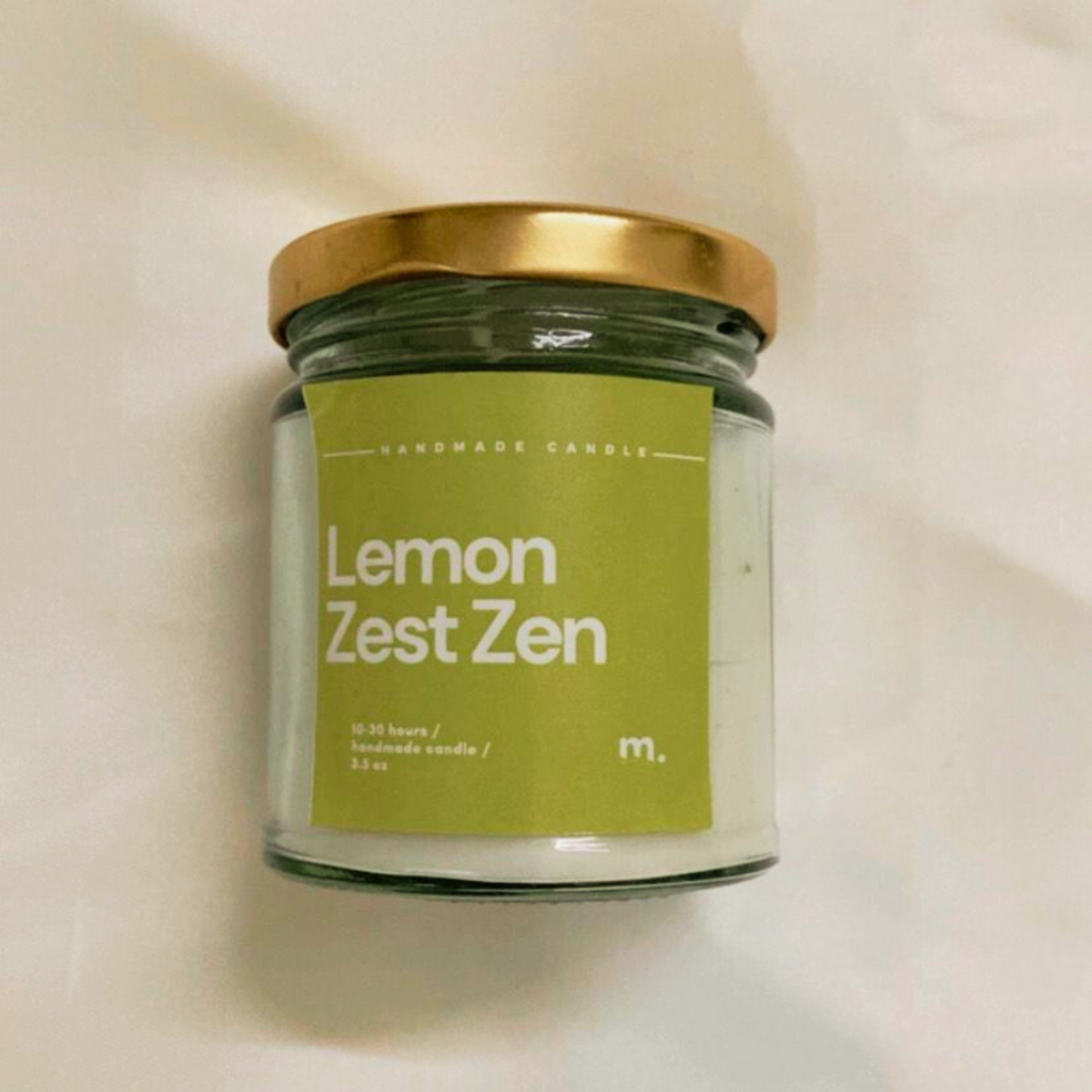 Lemon Zest Zen Meeraki Soy Wax Candle