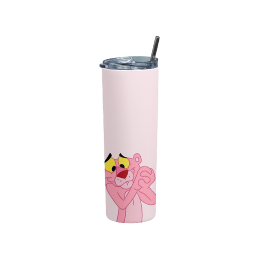 Pink Panther Meeraki Stainless Steel Tumbler