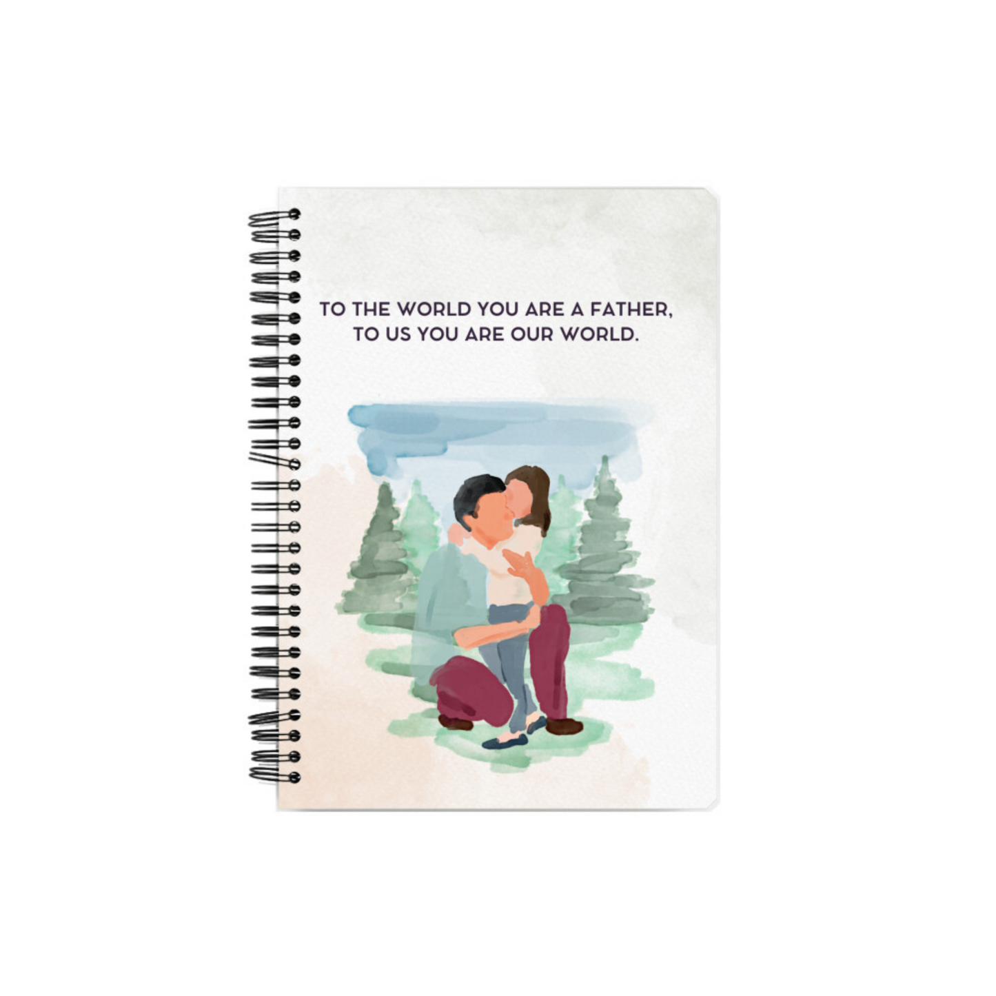 Father's Day A5 Notebook