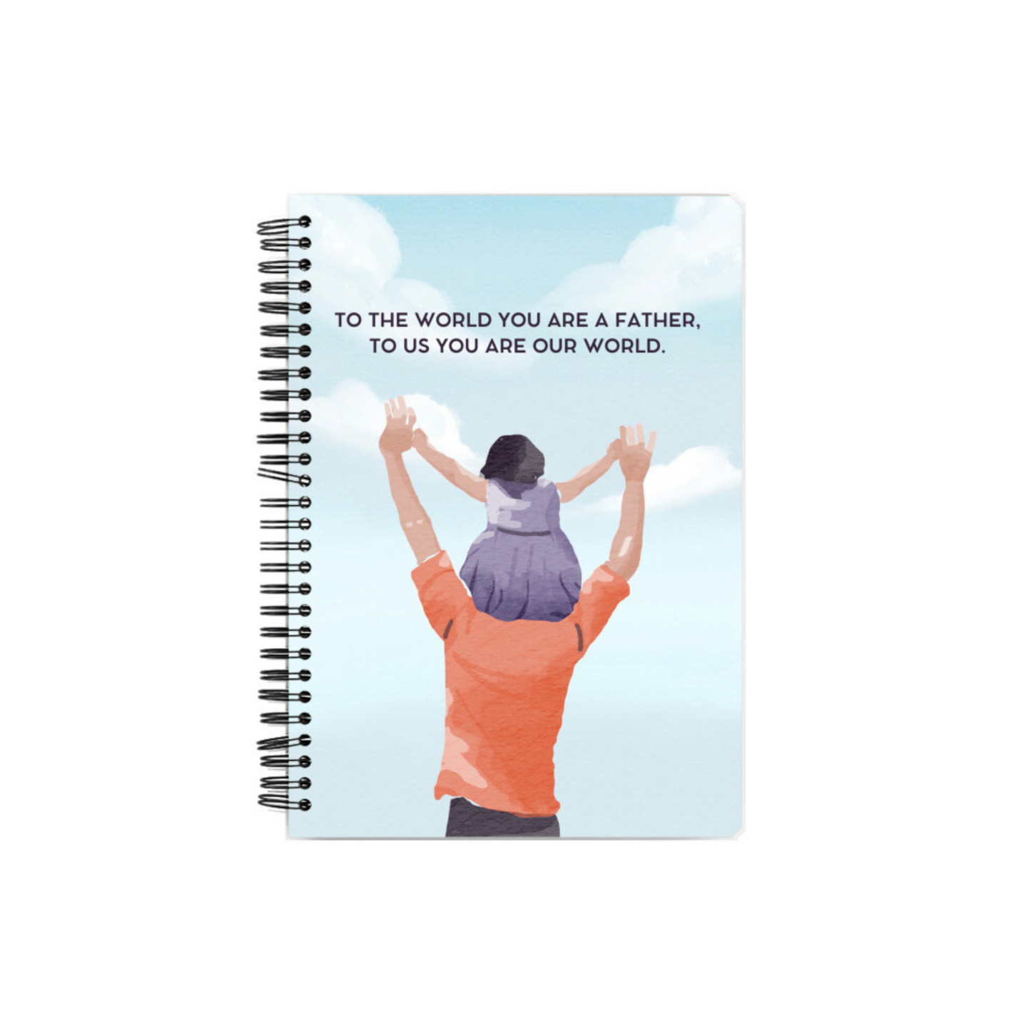 Father's Day A5 Notebook