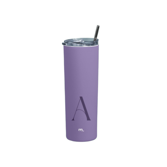 Monogram Personalized Stainless Steel Tumbler
