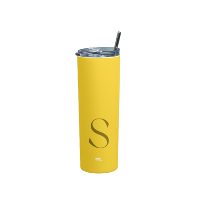 Monogram Personalized Stainless Steel Tumbler