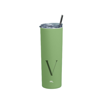 Monogram Personalized Stainless Steel Tumbler