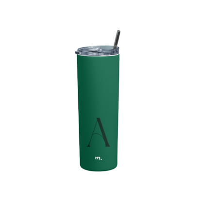 Monogram Personalized Stainless Steel Tumbler