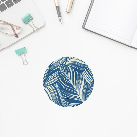 Blue Leaves Meeraki Coaster