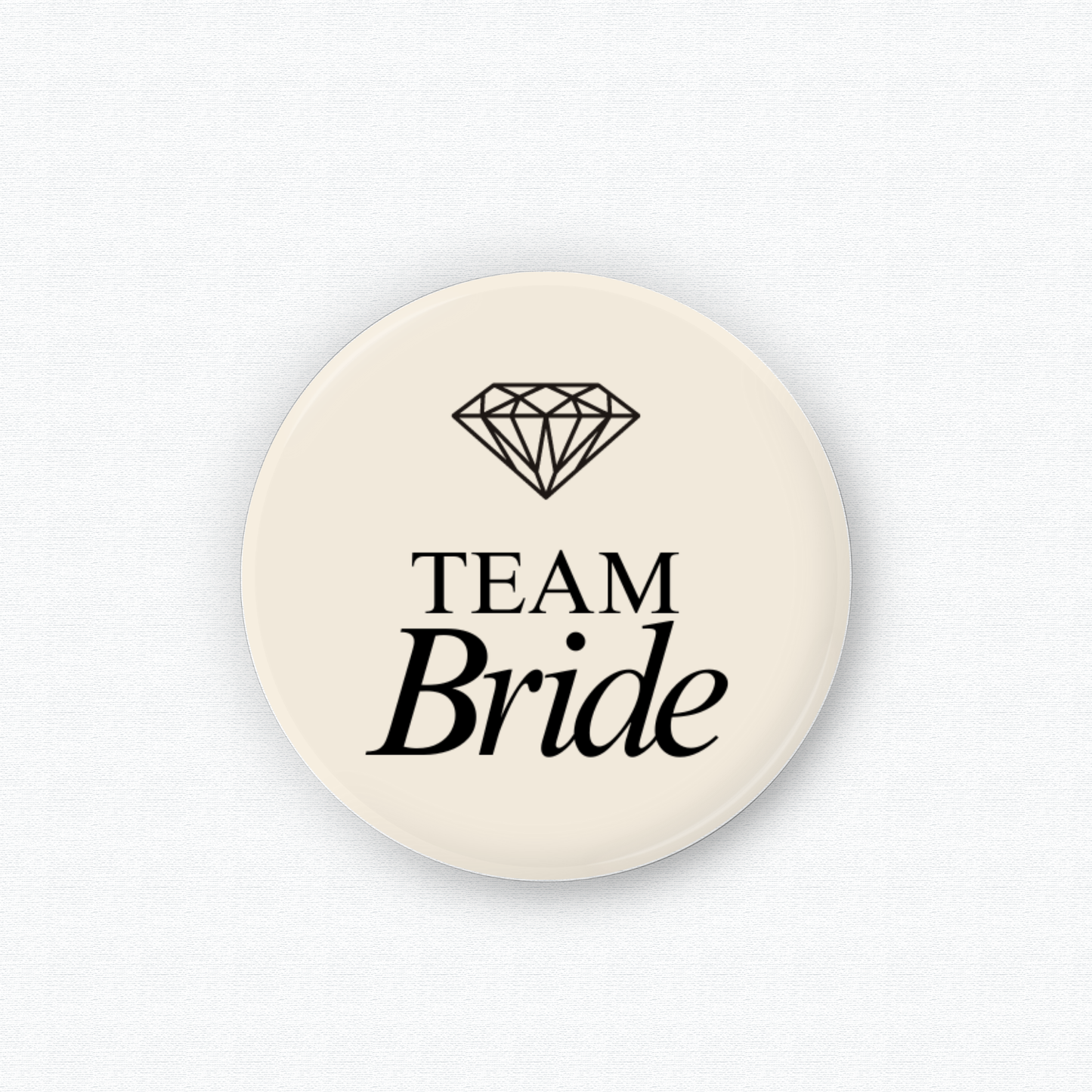 Team Bride Wedding Badges