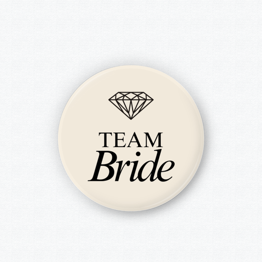 Team Bride Wedding Badges