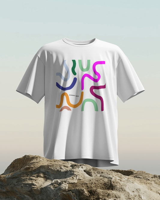 Be Here Unisex Oversized T-Shirt