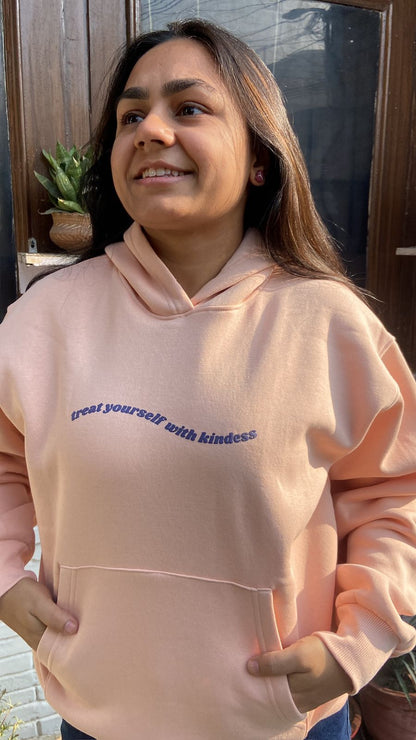 Treat yourself with Kindness Unisex Oversized Hoodie