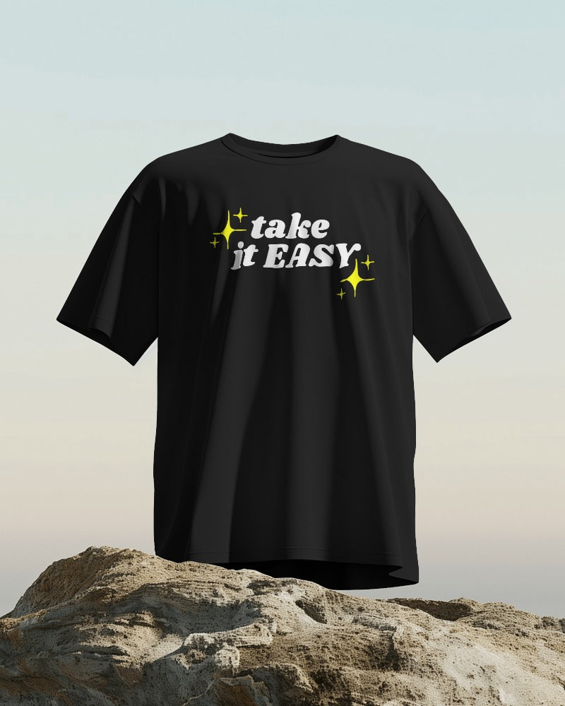 Take it Easy Unisex Oversized T-Shirt