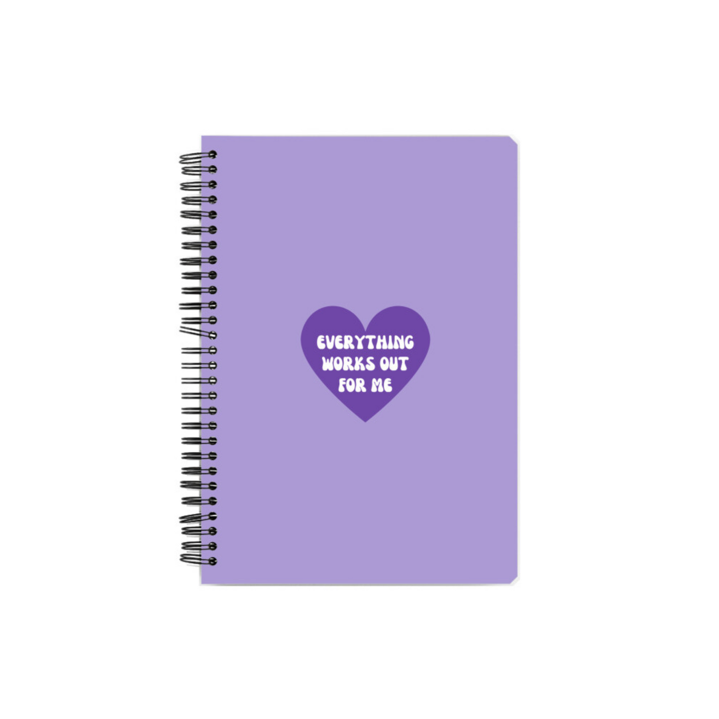 Everything Works Out A5 Notebook | Phone Glass Cover | Tumbler Combo