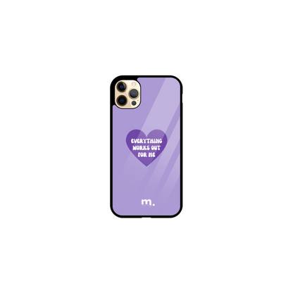 Everything Works Out A5 Notebook | Phone Glass Cover | Tumbler Combo