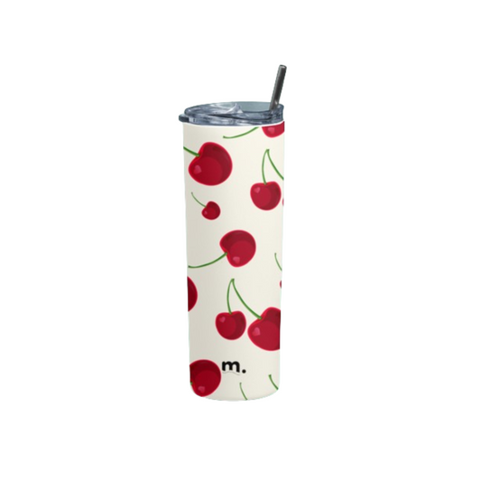 Cherry Meeraki Stainless Steel Tumbler