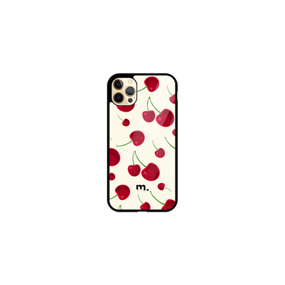 Cherry Tumbler & Phone Glass Cover Combo