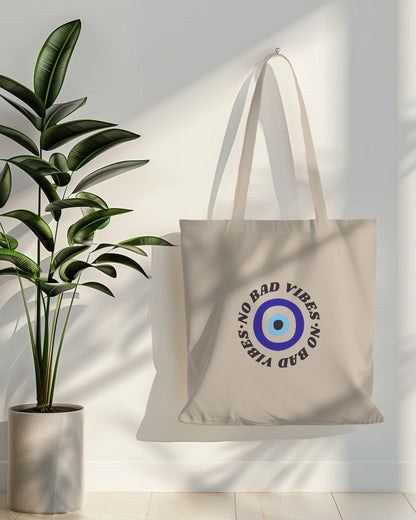 Evil eye Meeraki Tote Bag