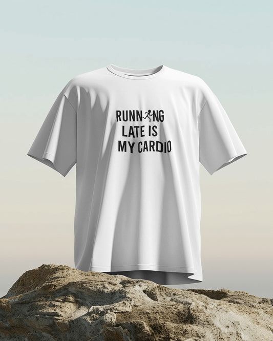 Running Late Unisex Oversized T-Shirt