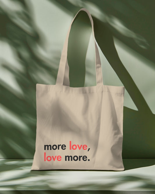Love more Meeraki Tote Bag