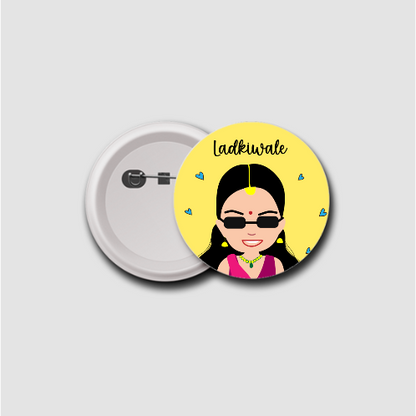 Bride's Squad Wedding Badges
